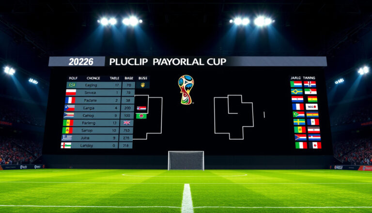 Tabla de clasificación mundial 2026: clasificados y repechaje